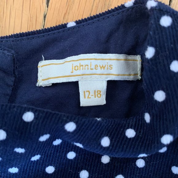 John Lewis polka dot smocked dress for toddler - Picture 5 of 5